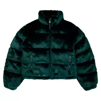 Пуховик Alpha Industries Fur, зеленый