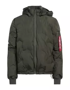 Пуховик Alpha Industries, зеленый