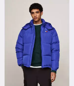 Пуховик Аляска Loose fit Tommy Jeans, фиолетовый