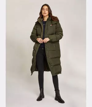 Пуховик Аляска Loose fit Tommy Jeans, хаки