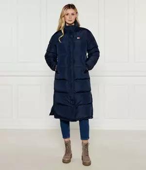Пуховик Аляска Tommy Jeans, синий