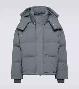 Пуховик Ami Paris, серый
