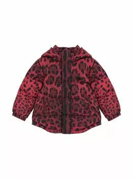 Пуховик Animalier Dolce&Gabbana