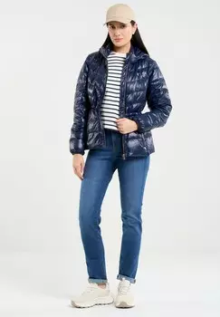 Пуховик ANISSA Big Star, темно-синий