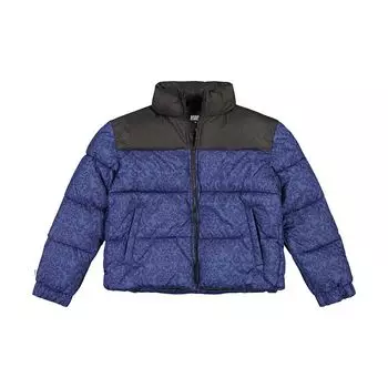 Пуховик AOP Retro Puffer Jacket Urban Classics, цвет Flaschengrn