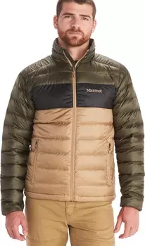 Пуховик Ares - Мужской Marmot, зеленый