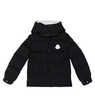 Пуховик эркан Moncler Enfant, черный