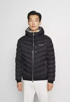 Пуховик Armani Exchange JACKET, цвет Black/Melange Grey