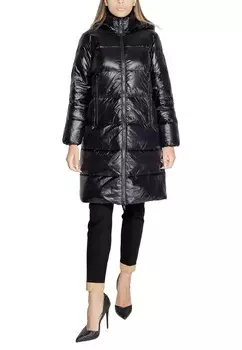 Пуховик Armani Exchange миди, черный