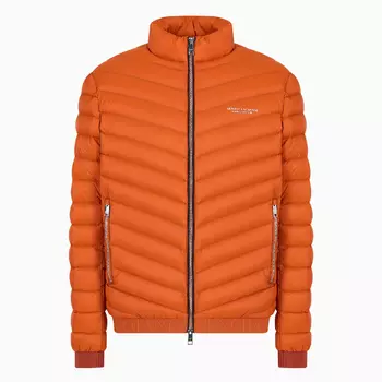 Пуховик Armani Exchange Milano New York, оранжевый