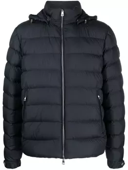Пуховик Arneb с капюшоном Moncler, синий