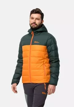 Пуховик ATHER DOWN HOODY Jack Wolfskin, оранжевый