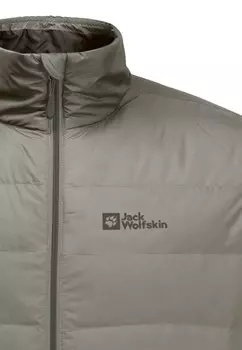 Пуховик ATHER Jack Wolfskin, серый