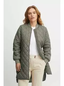 Пуховик b.young, зеленый