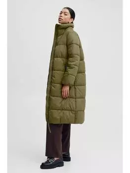 Пуховик b.young, зеленый