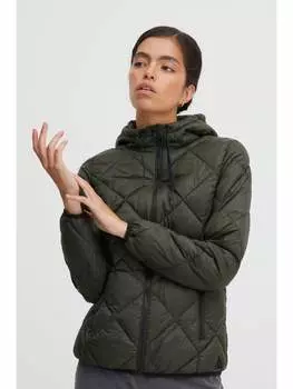 Пуховик b.young, зеленый
