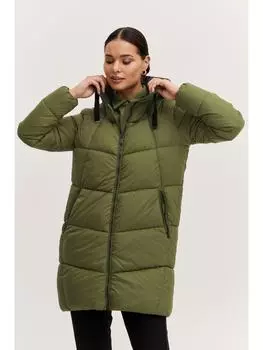 Пуховик b.young, зеленый