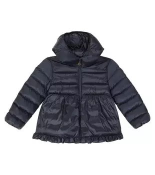 Пуховик baby odile Moncler Enfant, синий