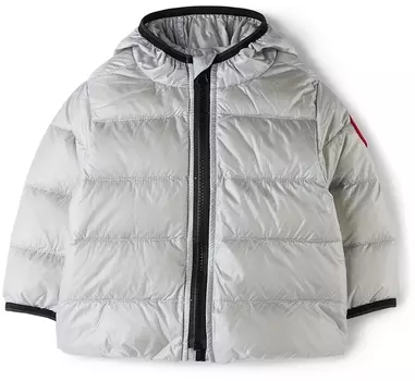 Пуховик Baby Silver Down Crofton с капюшоном Canada Goose Kids