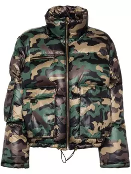 Пуховик backcountry Cynthia Rowley, зеленый