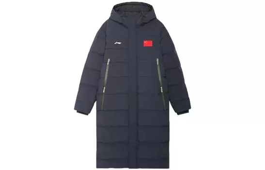 Пуховик Badminton Series женский, черный Lining