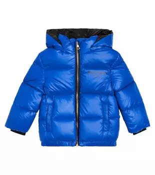 Пуховик Balmain Kids, синий