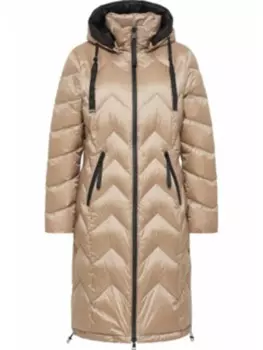 Пуховик Barbara Lebek, коричневый