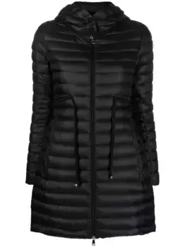 Пуховик Barbel с капюшоном MONCLER, черный