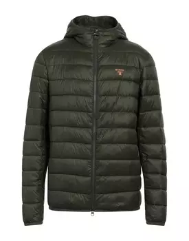 Пуховик Barbour, темно-зеленый