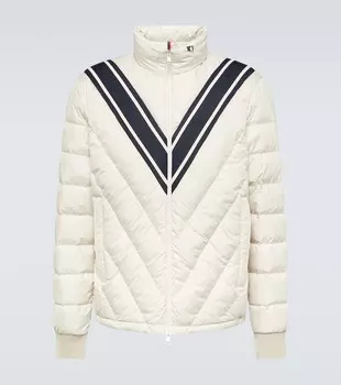 Пуховик barrot Moncler, бежевый