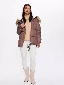 Пуховик Bb Winterjacke, розовый