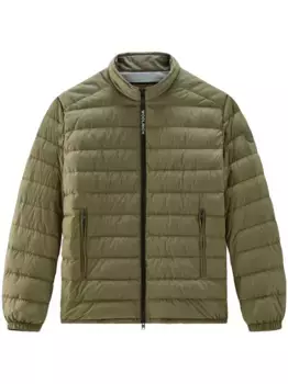 Пуховик Bering WOOLRICH, зеленый