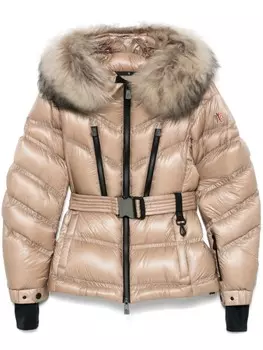 Пуховик Bernins Moncler Grenoble, коричневый