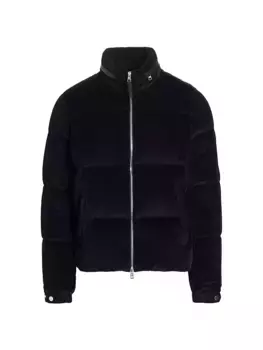 Пуховик Бесбре Moncler, темно-синий
