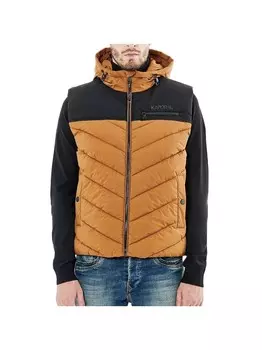 Пуховик без рукавов chet biscui Kaporal, желтый