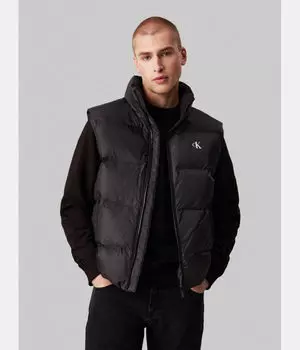 Пуховик без рукавов Regular Fit Calvin Klein Jeans, черный