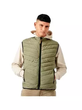 Пуховик без рукавов sona Kaporal, зеленый