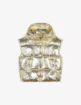 Пуховик без рукавов The Marc Jacobs, золотой