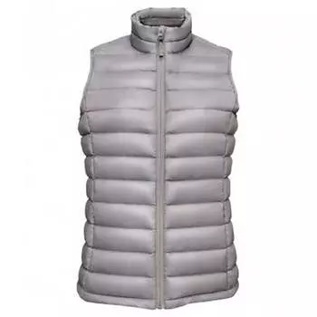Пуховик без рукавов Wilson женский Sols, серый