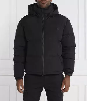 Пуховик биронто Regular fit Hugo, черный