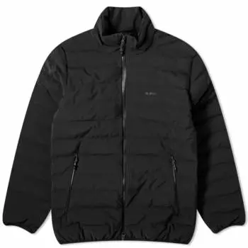 Пуховик Blaest с эмблемой, черный