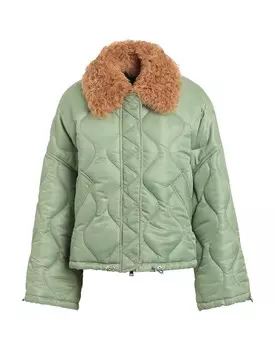 Пуховик Blancha, светло-зеленый