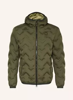 Пуховик Blauer, зеленый