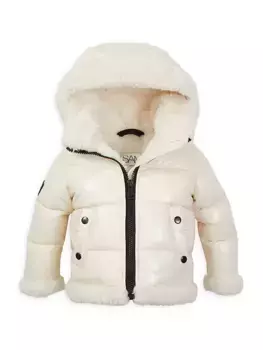 Пуховик Blizzard для маленьких девочек Sam., цвет icing