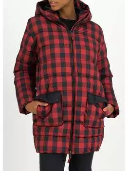 Пуховик Blutsgeschwister, цвет rot/schwarz