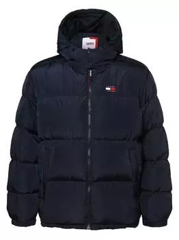 Пуховик большой и высокий Tommy Jeans, синий