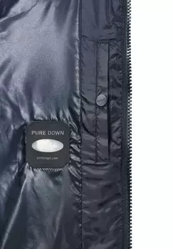 Пуховик Bomboogie, темно-синий