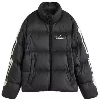 Пуховик Bones Amiri, черный