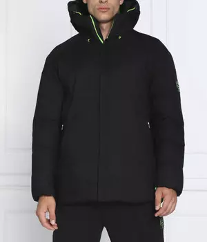 Пуховик Boss Green J_Arlborg Regular Fit, черный