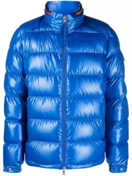 Пуховик Bourne MONCLER, синий